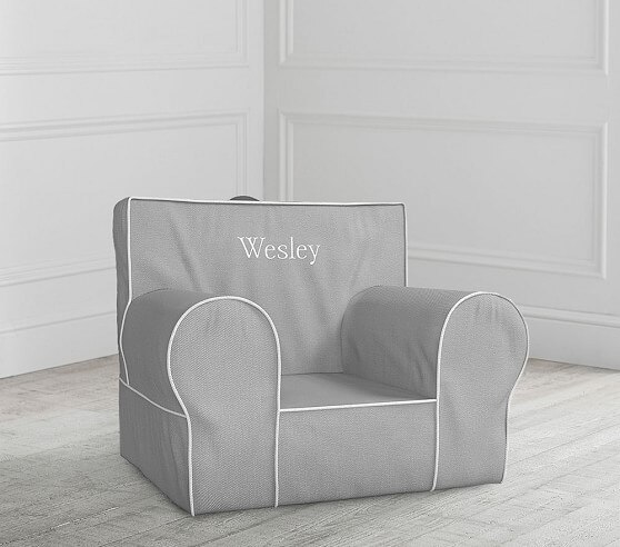 personalised baby armchair