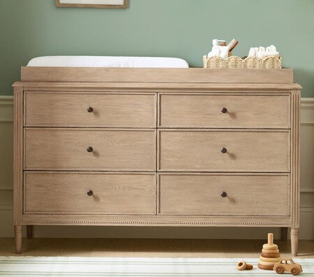 Harlow 6-Drawer Dresser Topper Set (142 cm w x 48 cm d