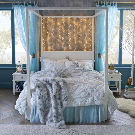 Jupe De Lit Pottery Barn Harry Potter - Tulle, Taille Jumeau - Thème Sortilèges