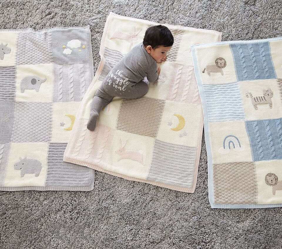 Heirloom Animals Baby Blanket Collection