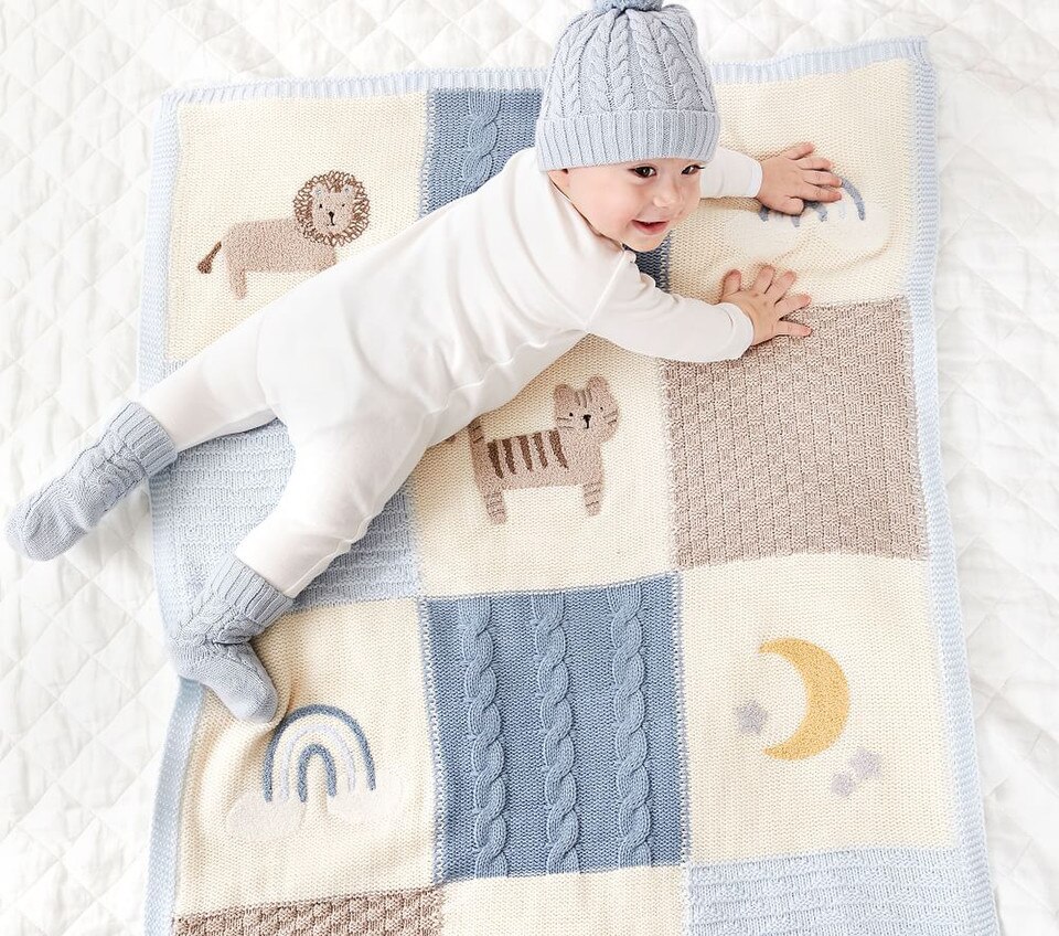 Heirloom Animals Baby Blanket Collection