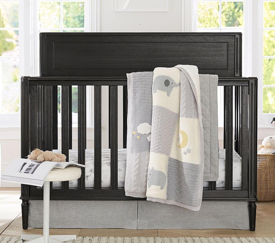Heirloom Lion Baby Blanket Pottery Barn Kids