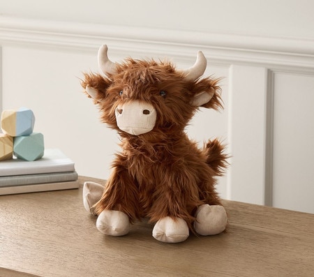 Highland Cow Farmyard Plush Pottery Barn Kids AU