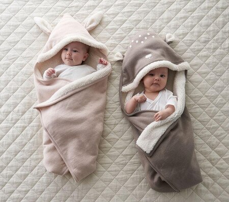 Hooded Forest Friends Baby Blankets Pottery Barn Kids Au