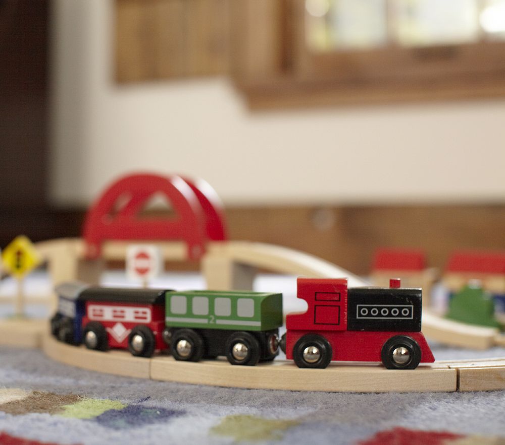pottery barn train set