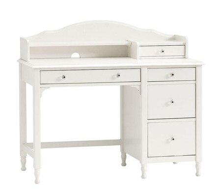 Juliette Storage Desk Hutch French White Pottery Barn Kids Au