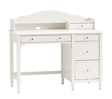 Juliette Storage Desk Hutch French White Pottery Barn Kids Au