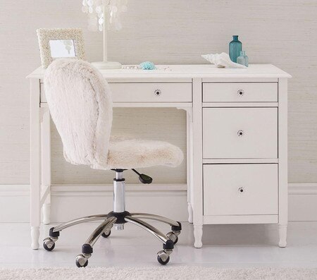 Juliette Storage Desk Hutch French White Pottery Barn Kids Au