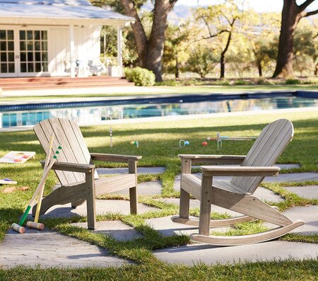 Kids Rocking Adirondack Chair Pottery Barn Kids AU