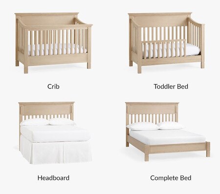 Larkin 4-in-1 Toddler Bed Conversion Kit Only Pottery Barn Kids