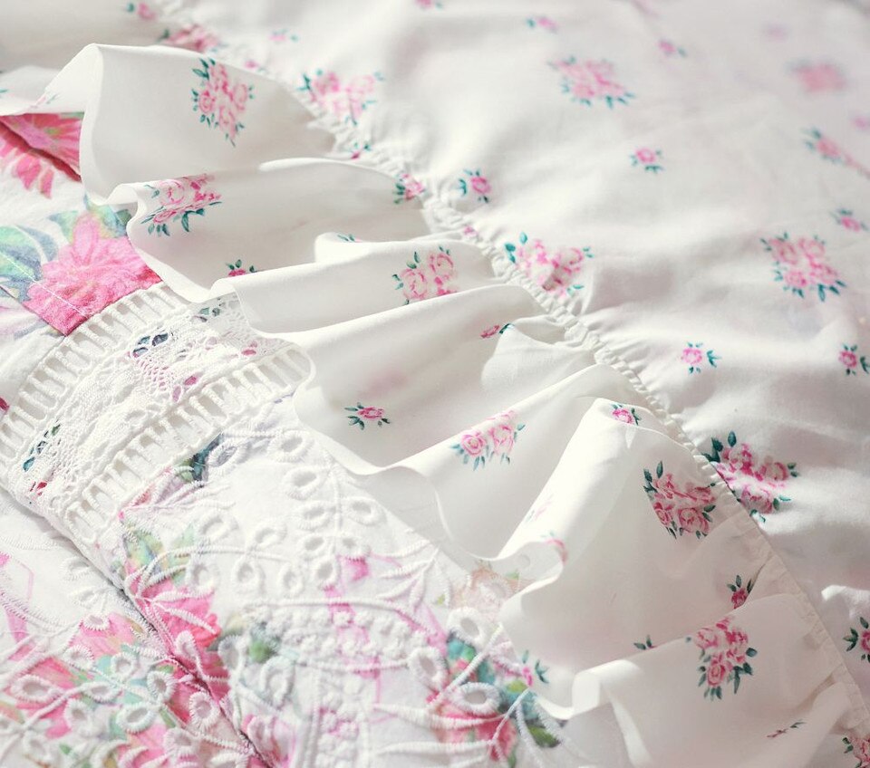 LoveShackFancy Antoinette Ruffle Sheet Set