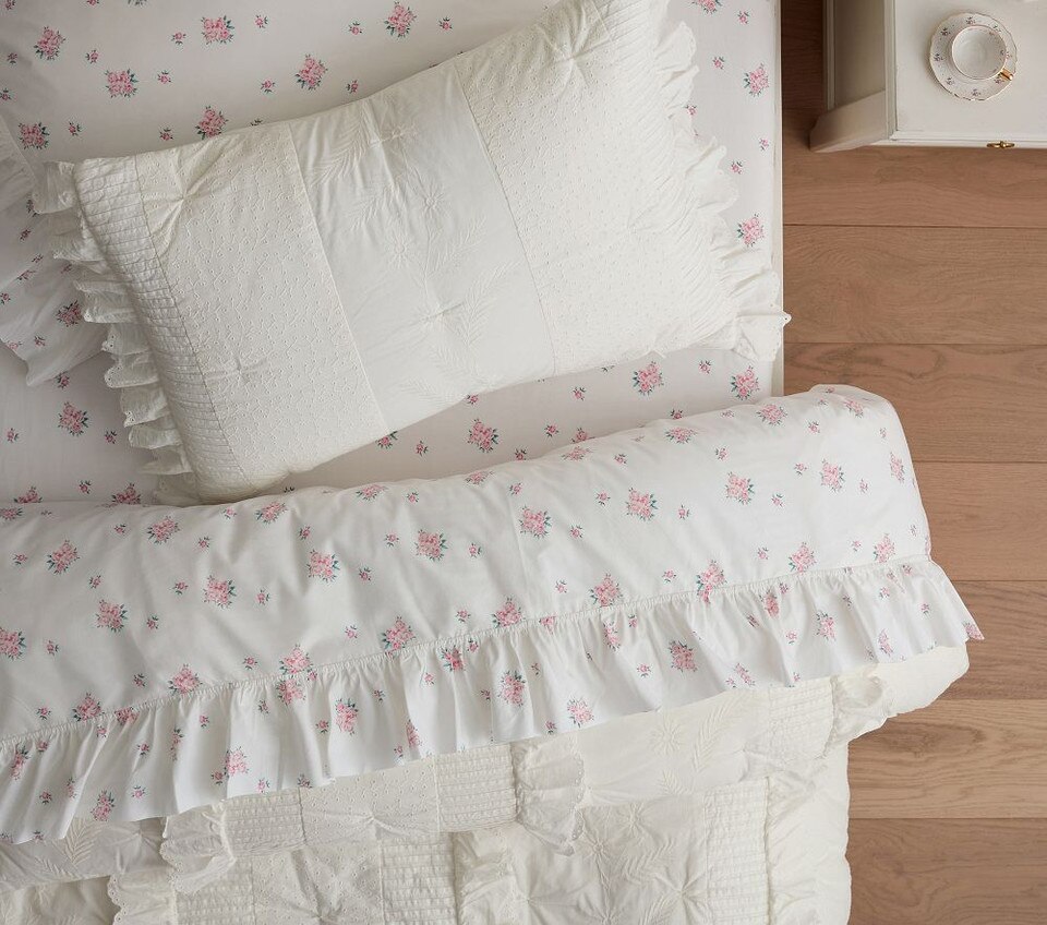 LoveShackFancy Antoinette Ruffle Sheet Set