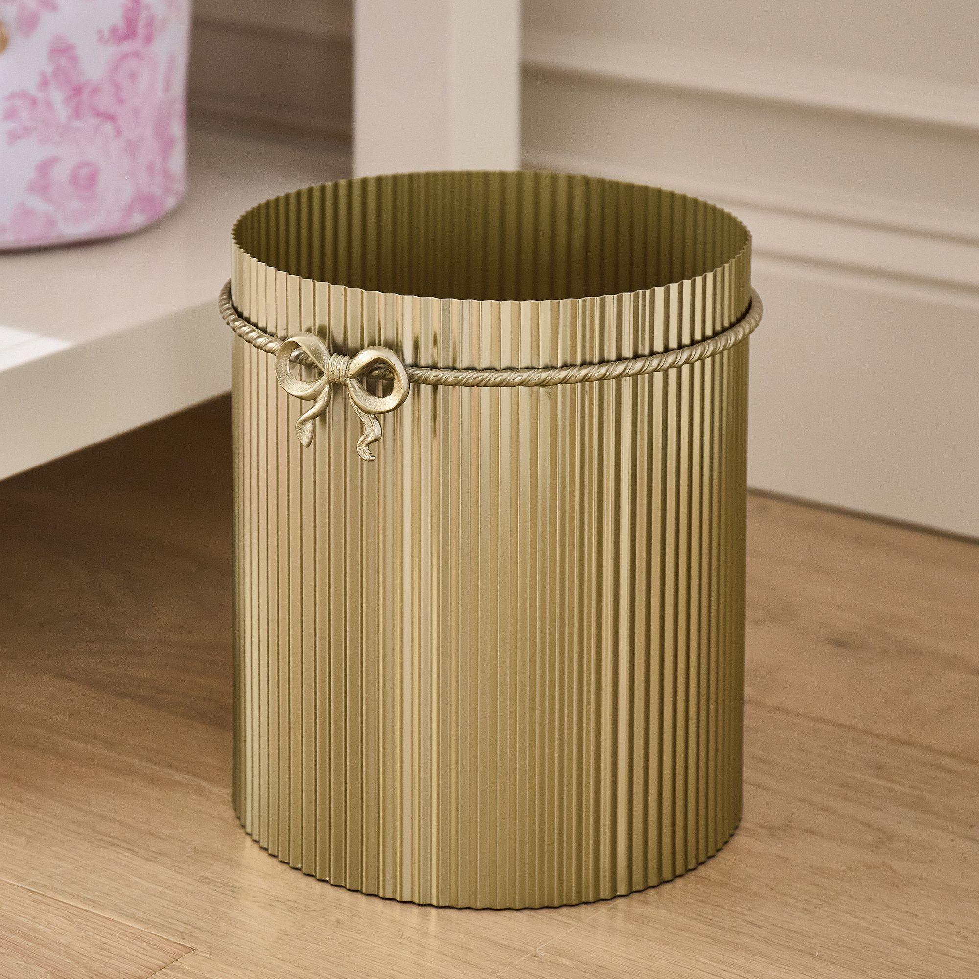 Pottery Barn Loveshackfancy Storage Ottoman - Thumbnail 3
