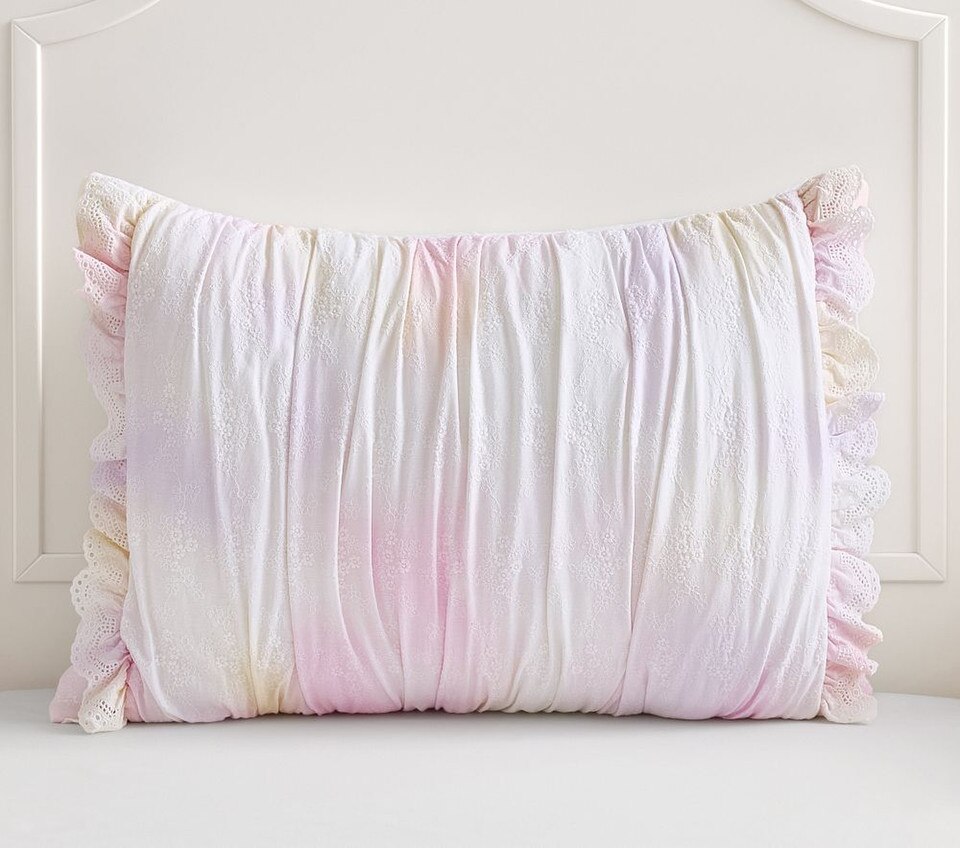 LoveShackFancy Rainbow Tie-Dye Comforter & Pillowcases