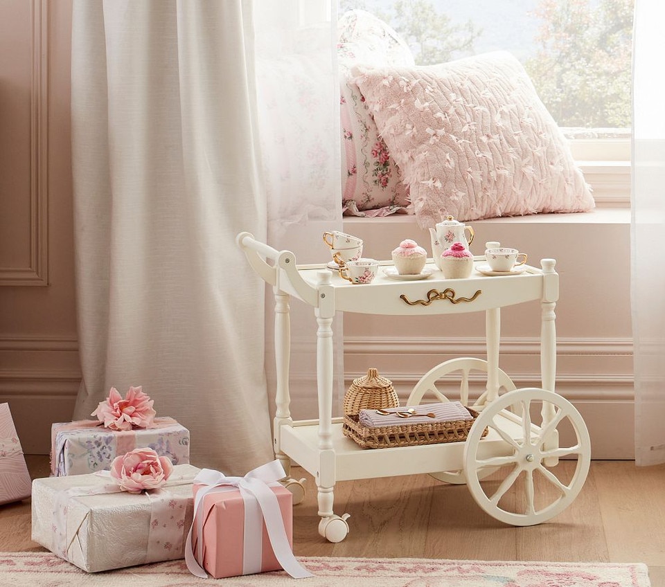 LoveShackFancy Tea Trolley