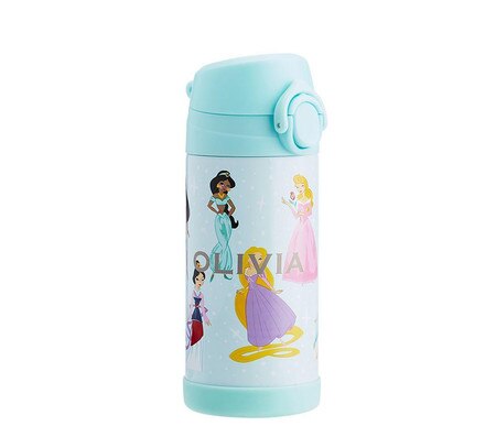 Mackenzie Aqua Disney Princess Water Bottles Pottery Barn Kids Au