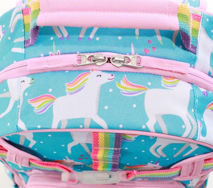 Mackenzie Aqua Unicorn Backpack 