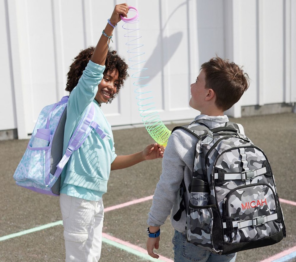 Mackenzie Grey Classic Camo Reflective Backpacks