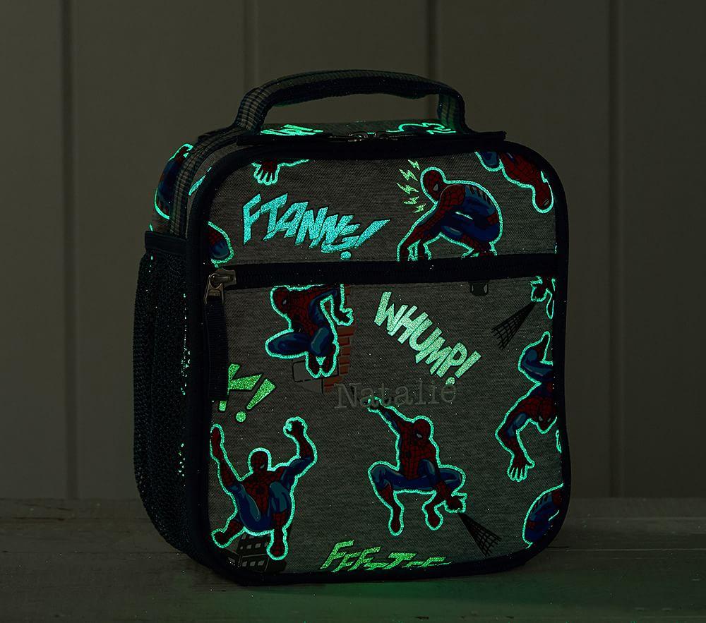 Black spiderman lunch box Clearance