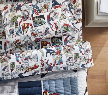 Marvel Heritage Glow-in-the-Dark Sheet Set - Main Image