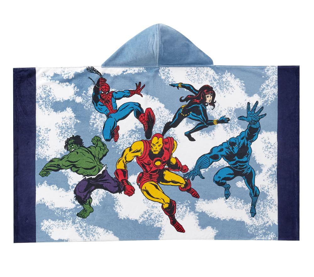 marvel hooded towel
