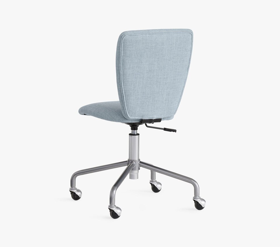 Square Upholstered 4-Leg Desk Chair