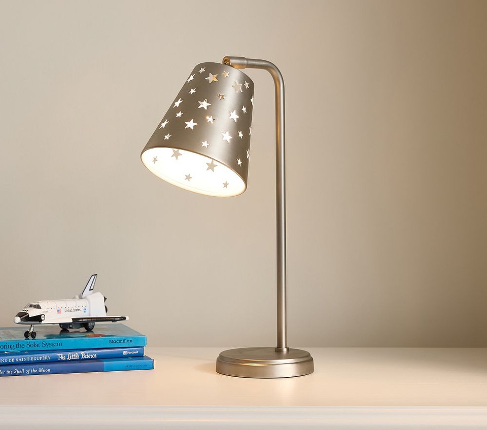 Metal Star Cutout Task Lamp (46 cm) | Potteyr Barn Kids Australia