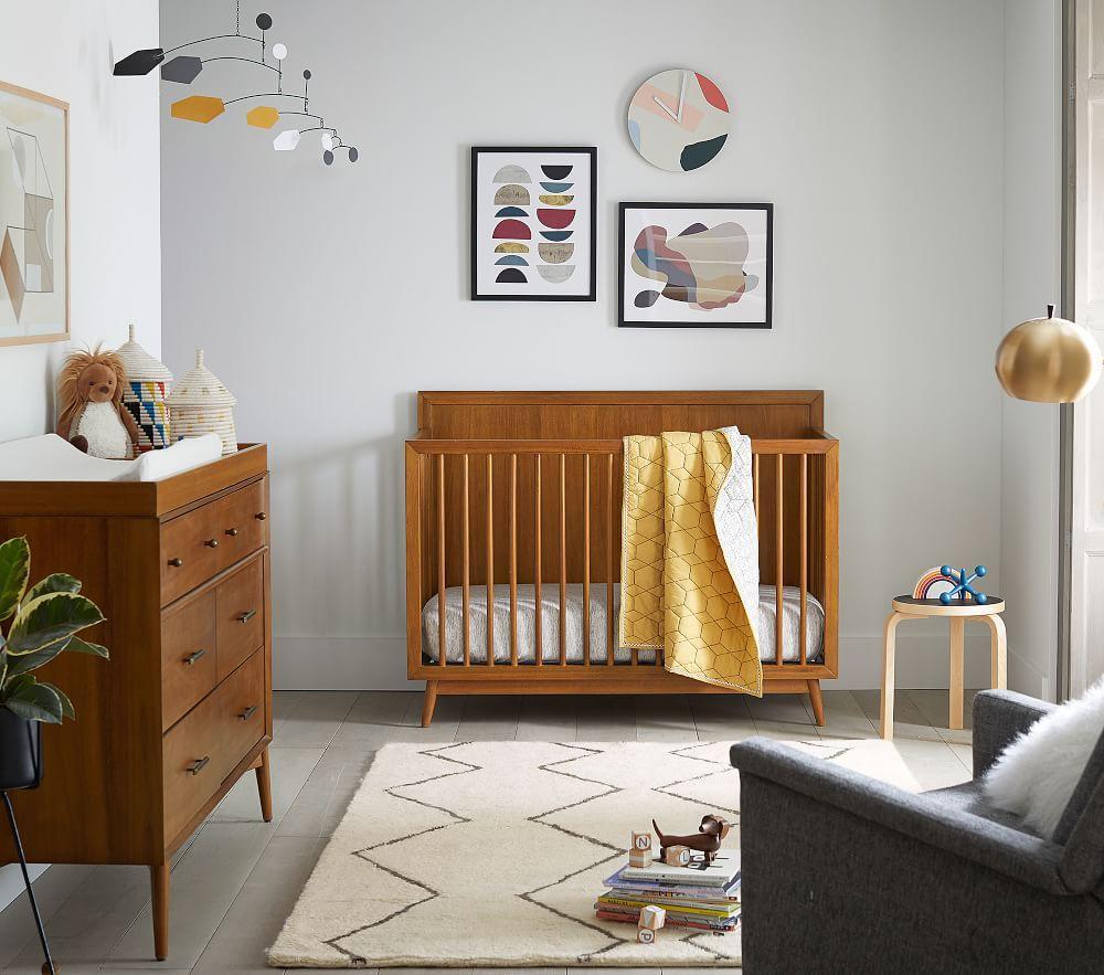 west elm mid century convertible crib review