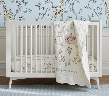 west elm x pbk Mid-Century Convertible Cot