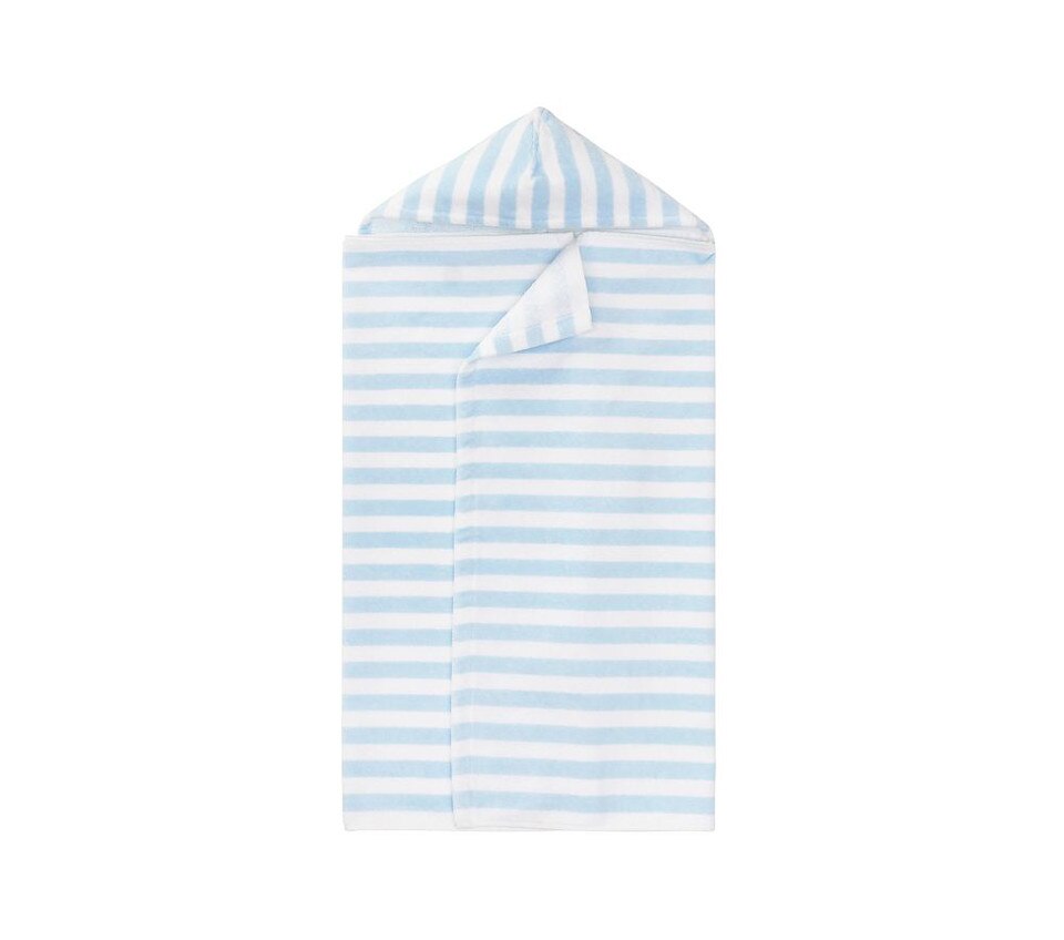 Mini Stripe Baby Beach Wrap