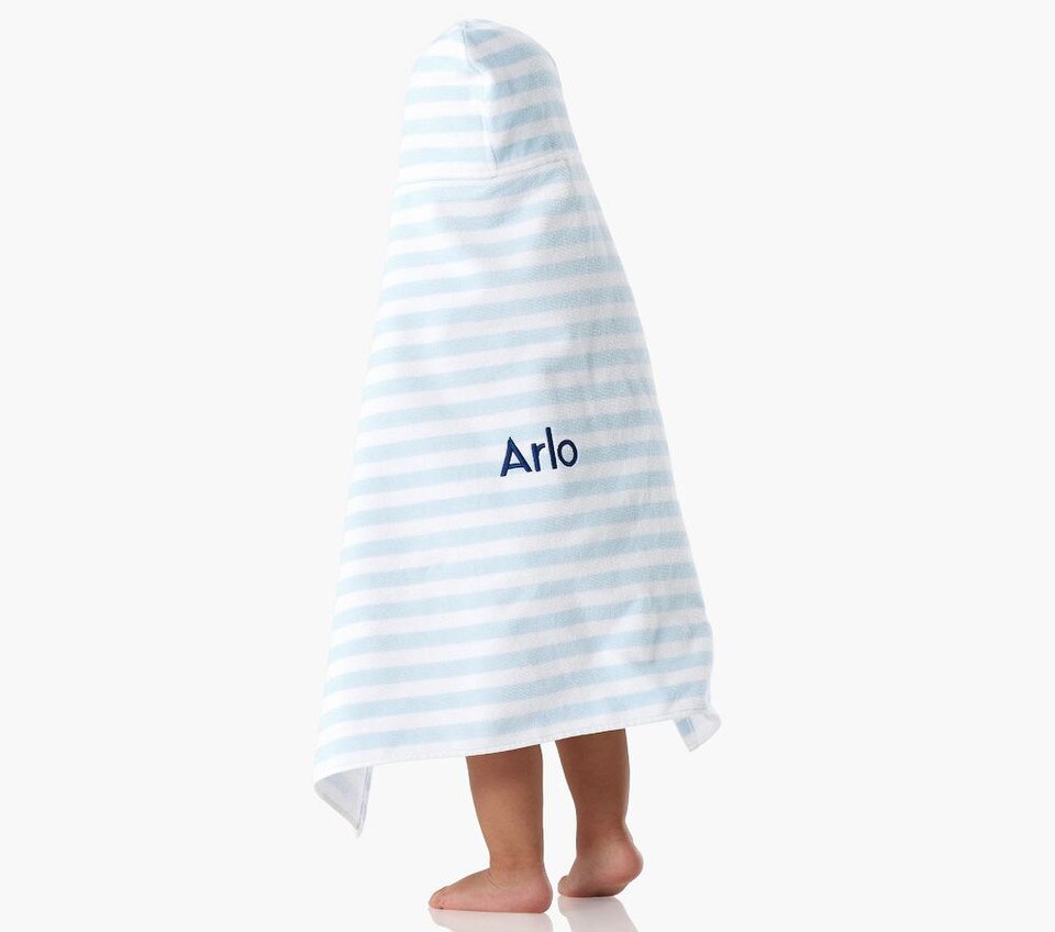 Mini Stripe Baby Beach Wrap