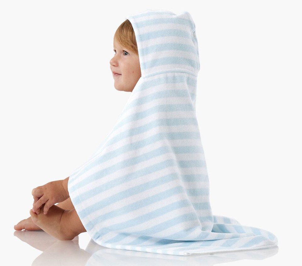 Mini Stripe Baby Beach Wrap