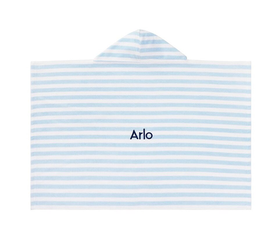 Mini Stripe Baby Beach Wrap