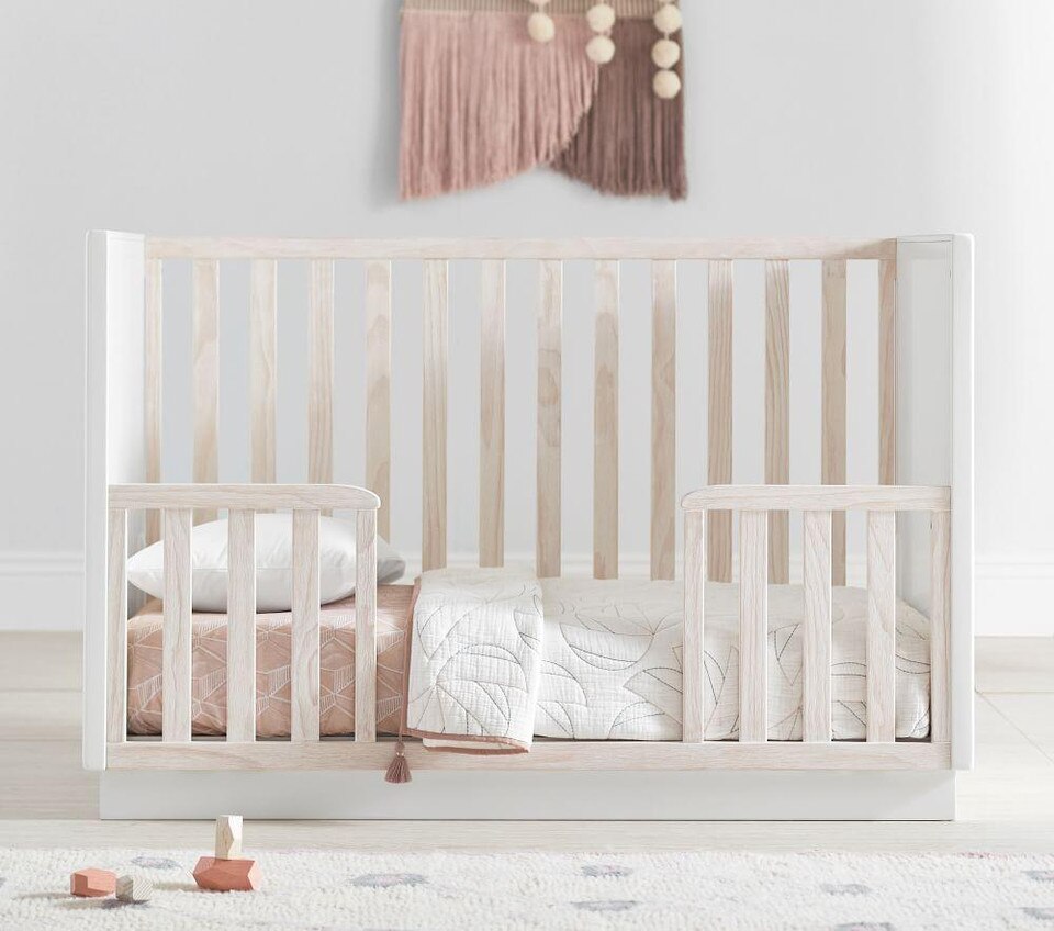 West Elm x PBK Modernist Convertible Cot Pottery Barn Kids Australia