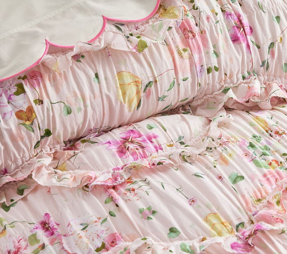 Monique Lhuillier Jolie Comforter & Pillowcases