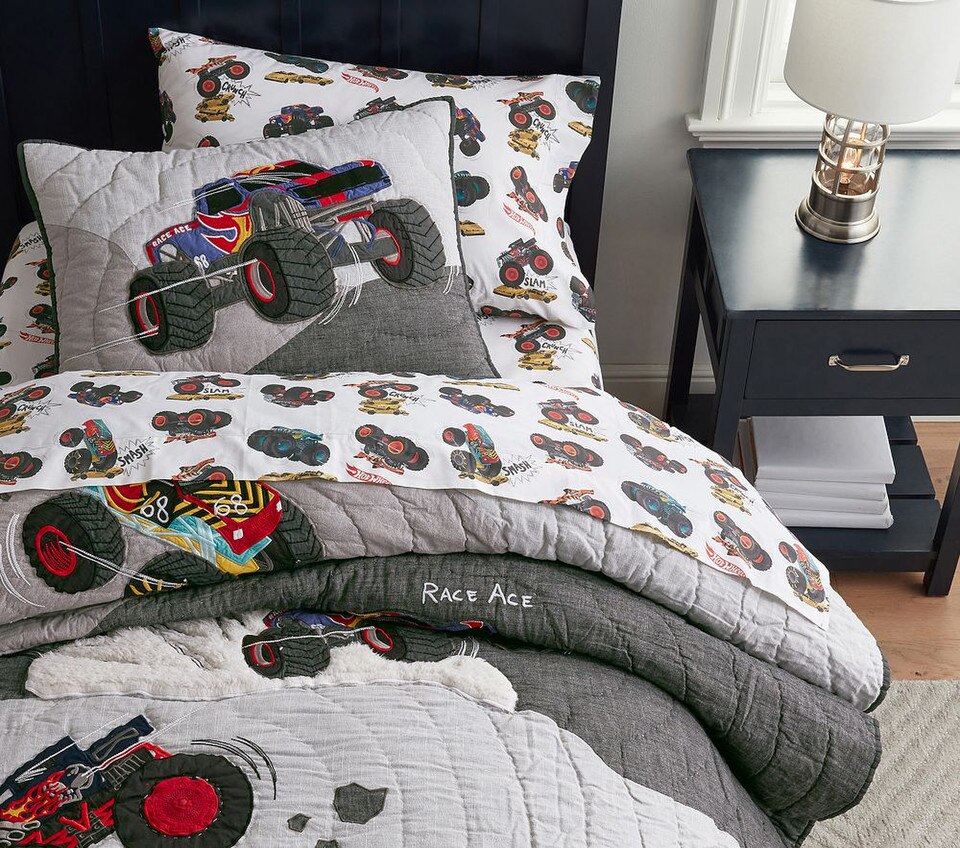 Hot Wheels™ Monster Trucks Comforter & Pillowcases