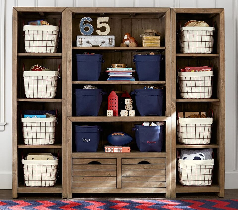 Navy Canvas Storage Pottery Barn Kids AU