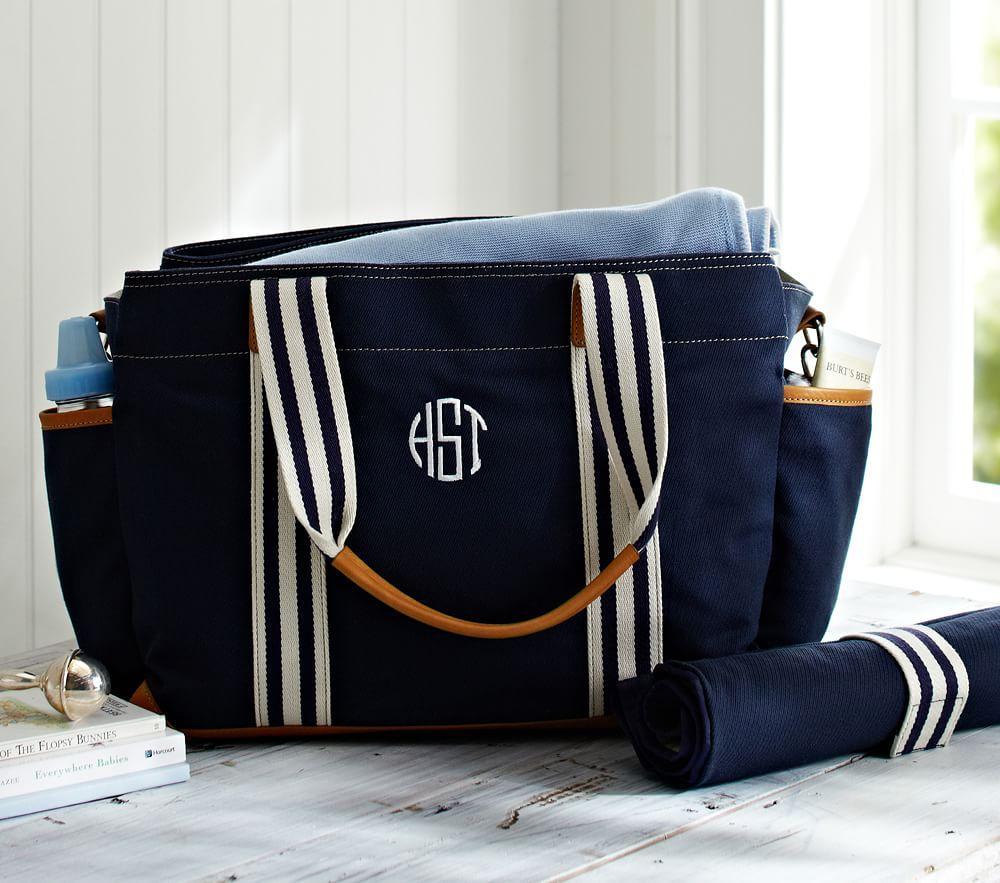 pottery barn nappy bag