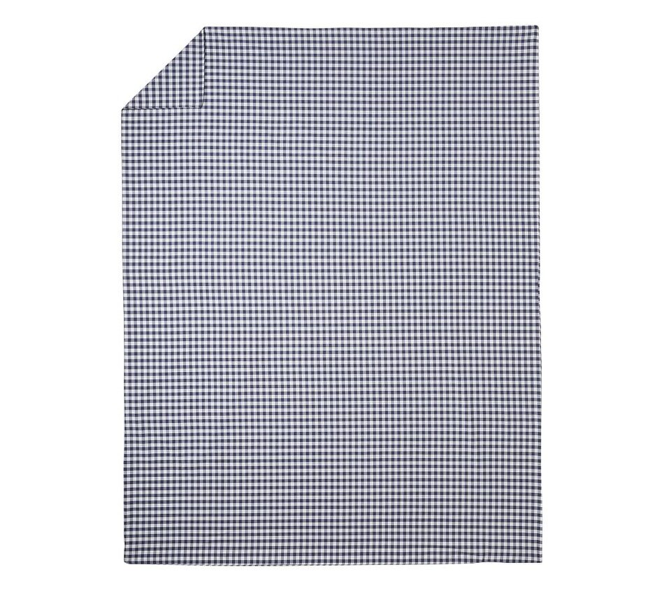 Organic Check Quilt Cover & Pillowcases
