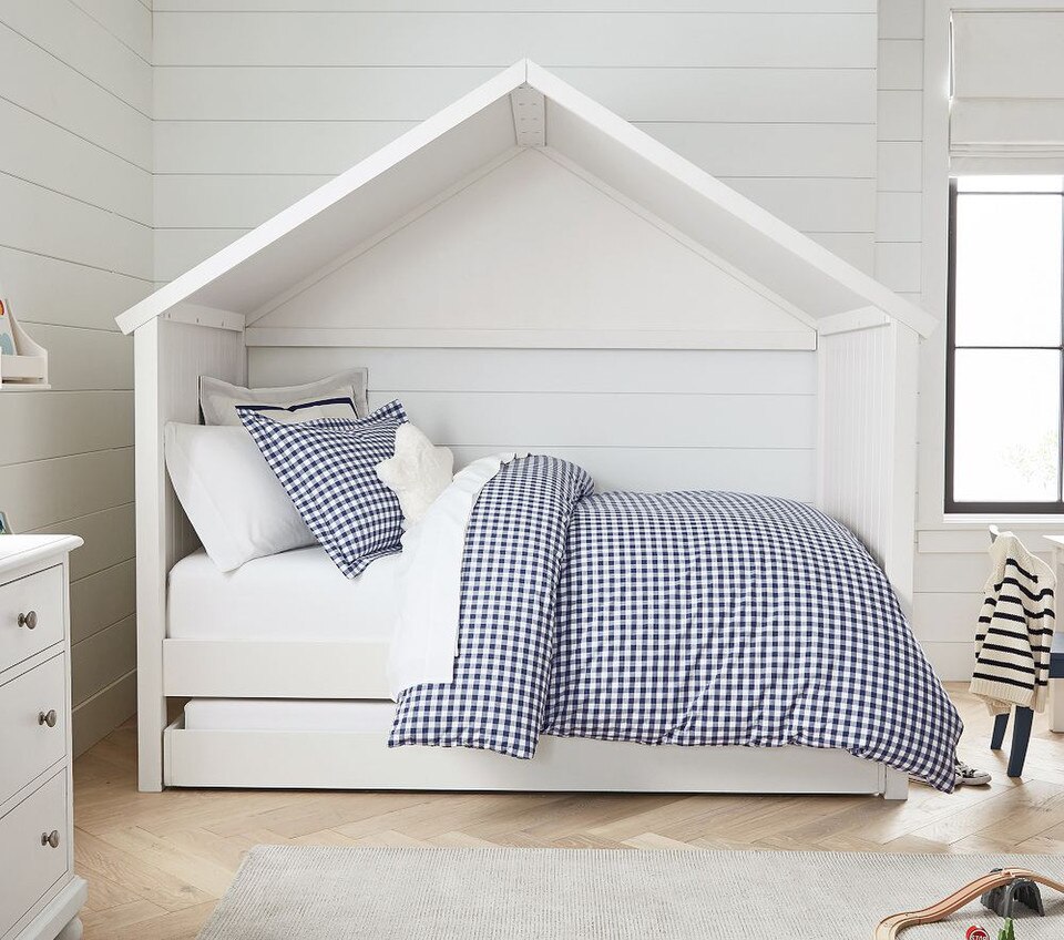 Organic Check Quilt Cover & Pillowcases