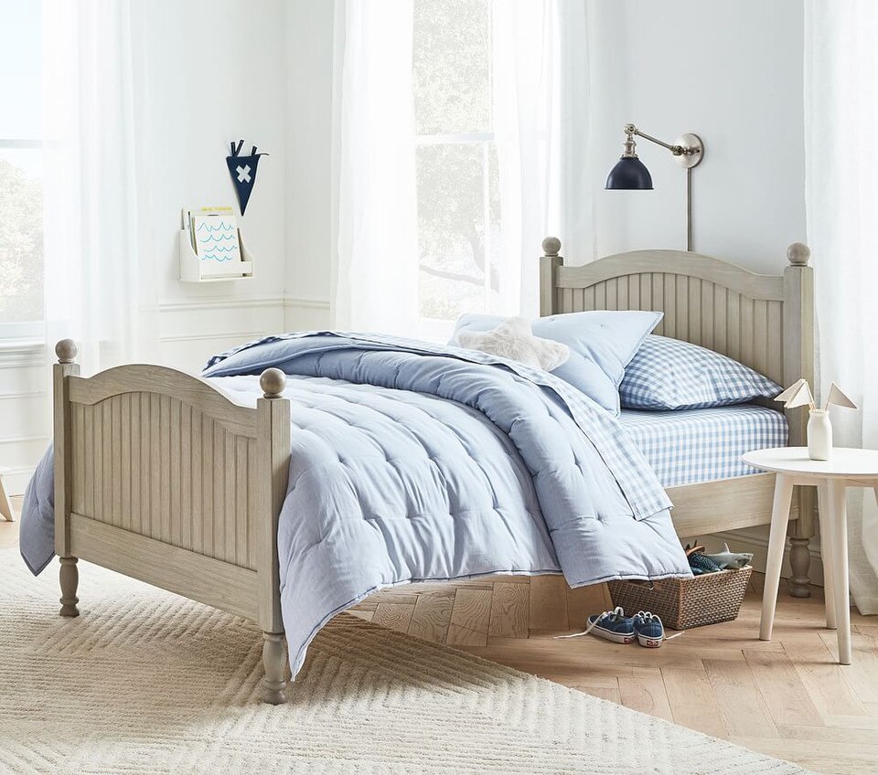 Check Organic Sheet Set & Pillowcases