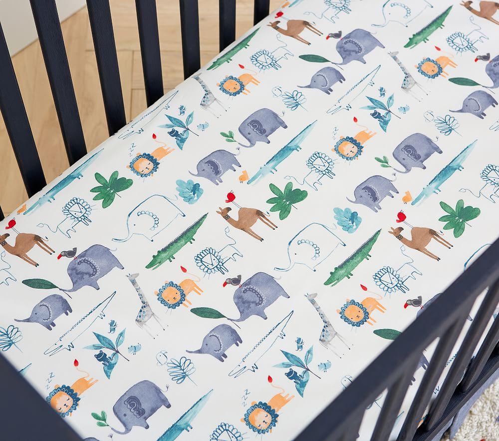 animal cot sheets