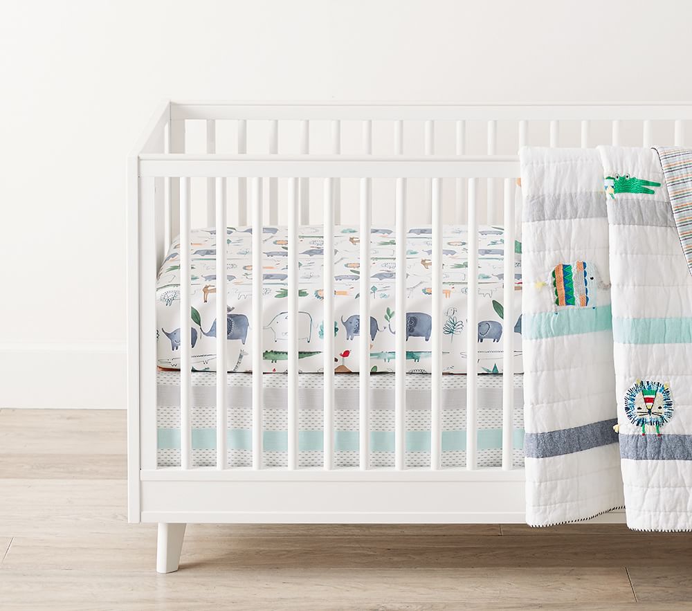 animal cot bedding
