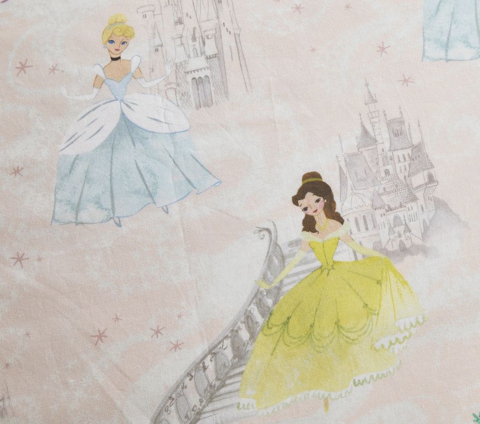 Organic Disney Princess Castles Quilt Cover & Pillowcases