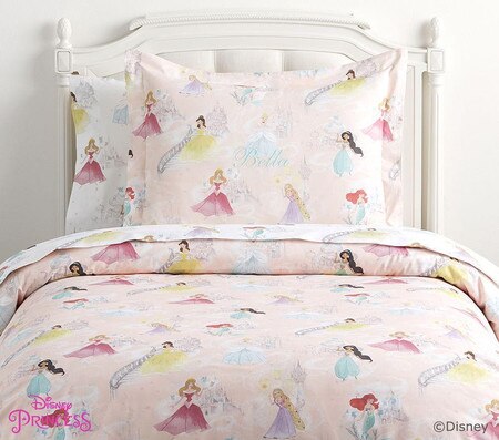 Organic Disney Princess Castles Quilt Cover Pottery Barn Kids Au