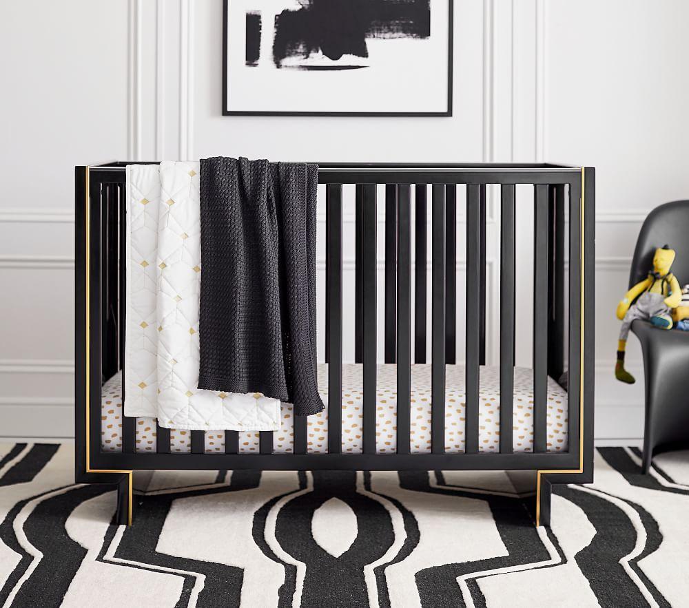 black cot bed