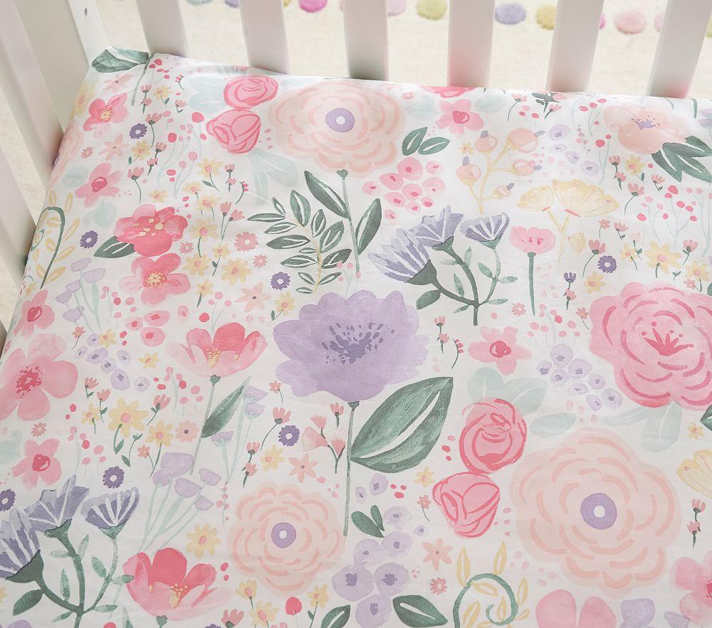 patterned cot sheets