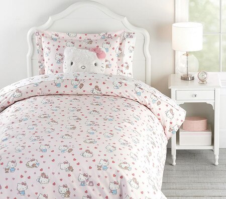 Organic Hello Kitty Duvet Cover