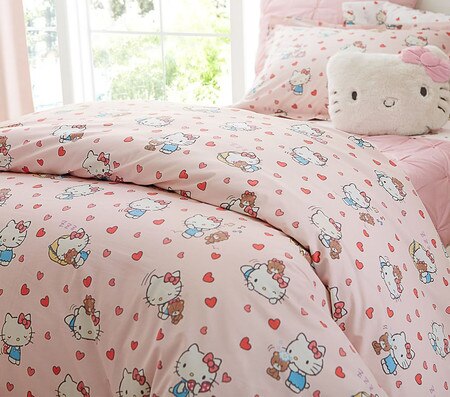 Organic Hello Kitty Duvet Cover