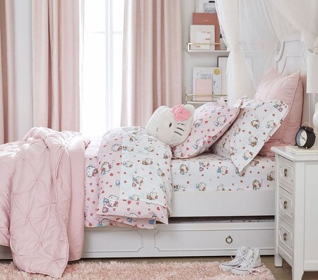 Organic Hello Kitty Sheet Set